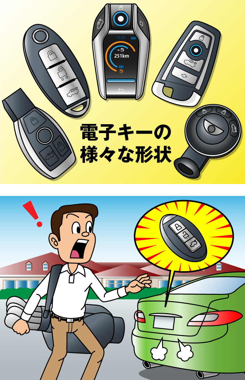 車のインロック解決法！なぜ閉まる？Jaf・保険・鍵屋の費用比較