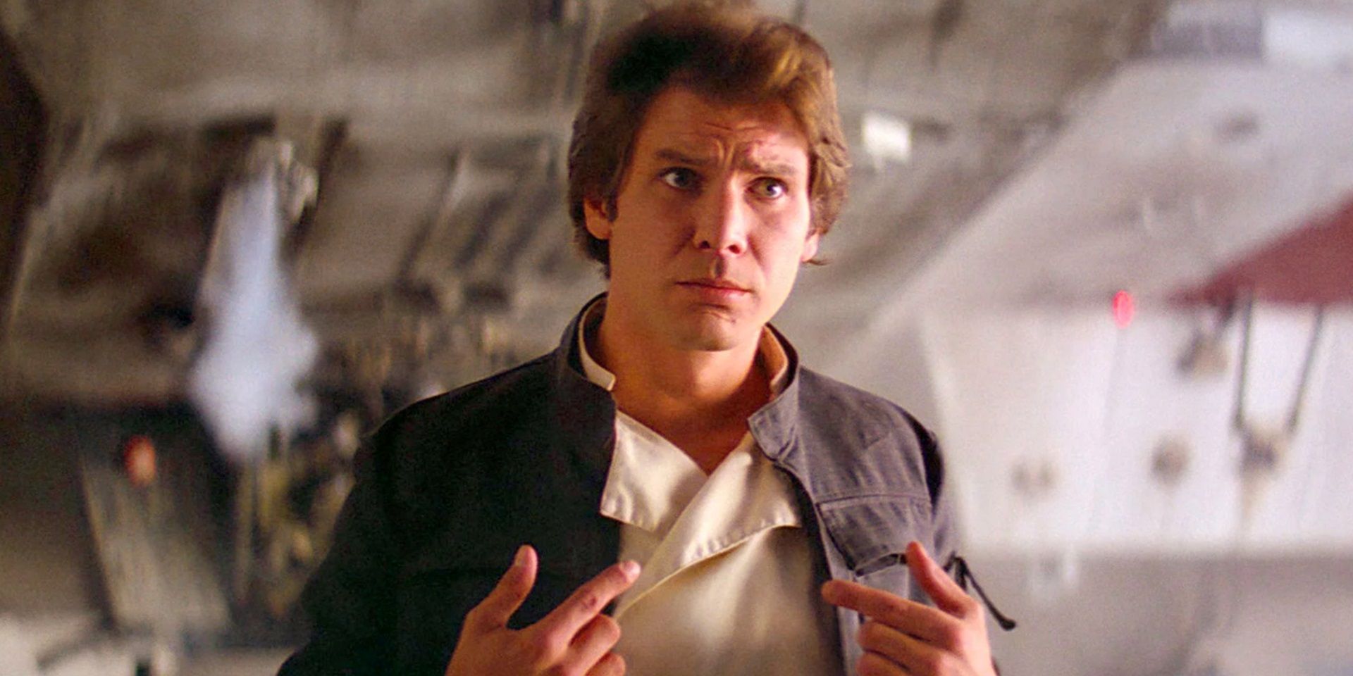 Han Solo in Empire Strikes Back