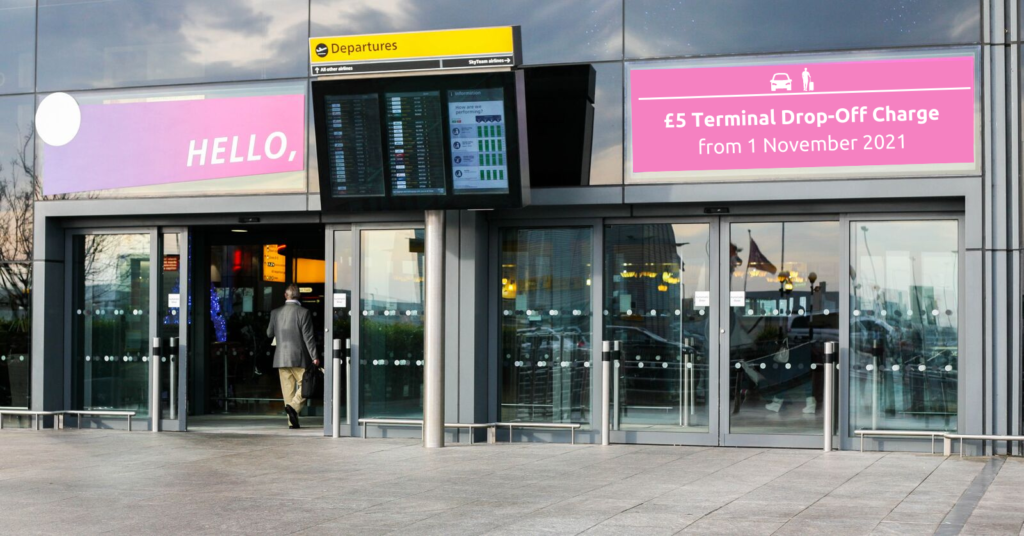 Heathrow Drop off Pay Online Terminal 5 Free