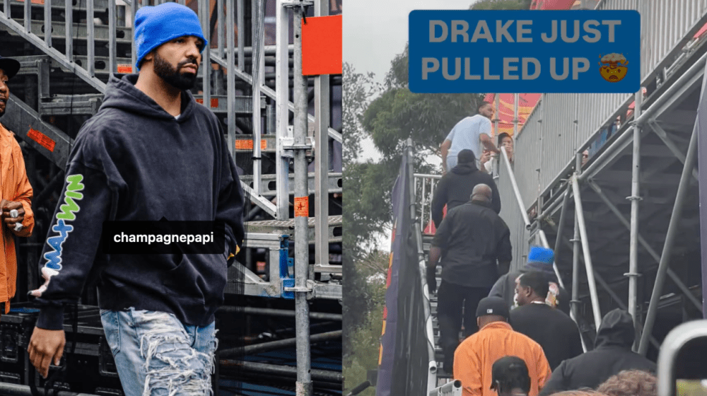 Who Did Drake Bring out Last Night