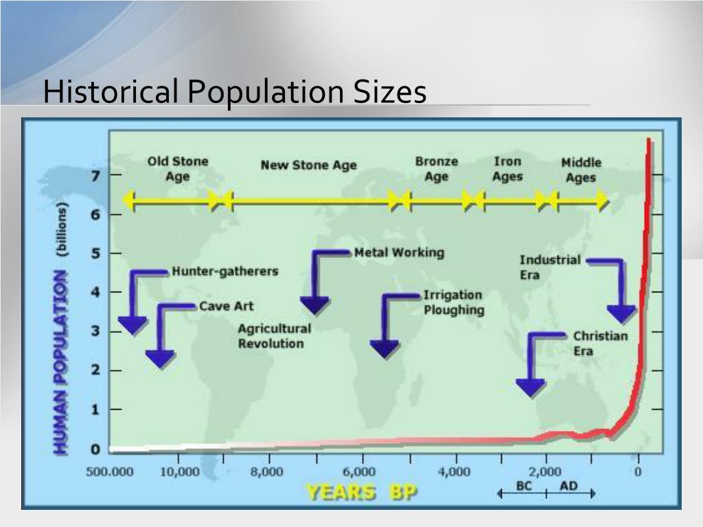 How Has the Human Population Size Changed Throughout History