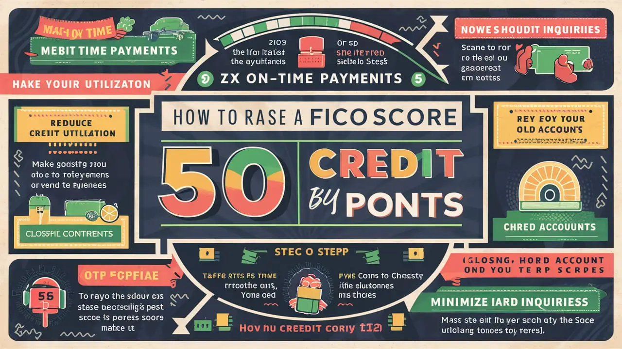 How to Increase Credit Score by 50 Points