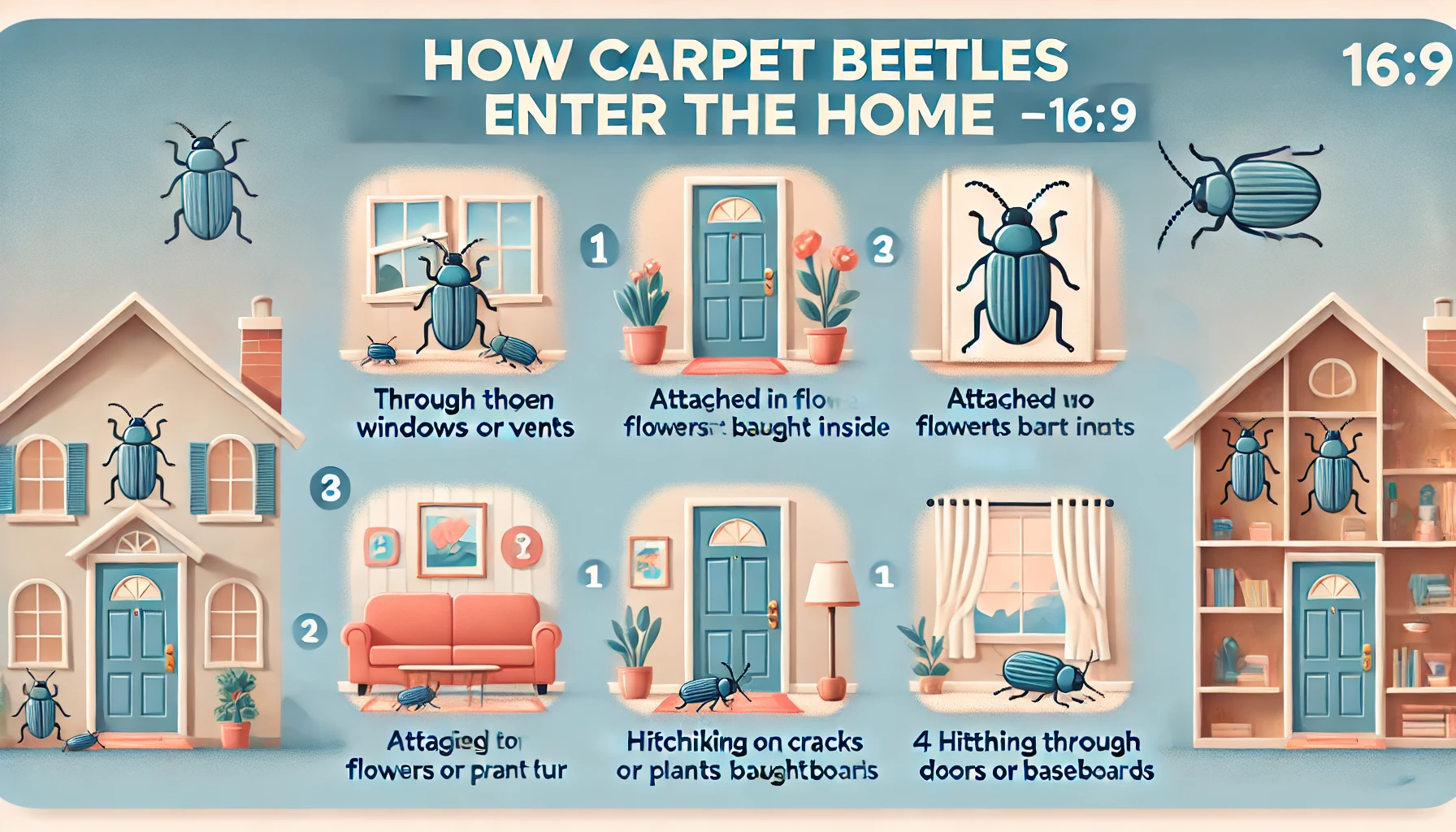 Why Do Beetles Come in the House