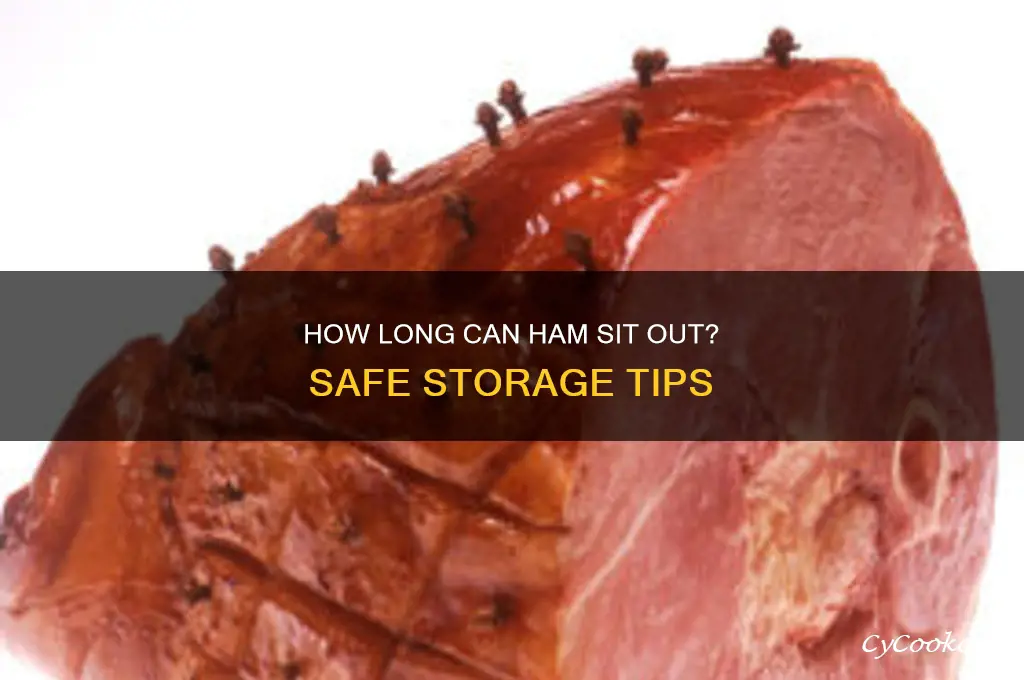 Cooked Ham Left out for 4 Hours