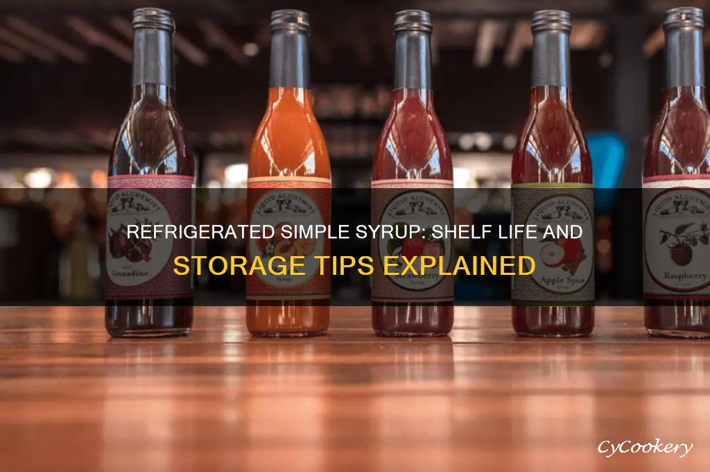 How Long Is Simple Syrup Good for in the Fridge