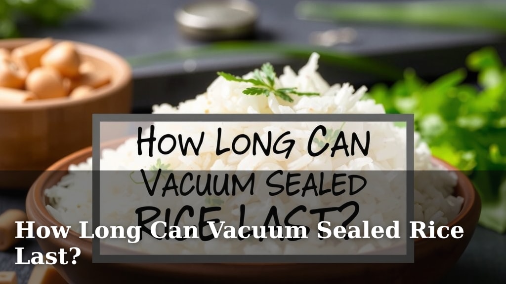 How Long Will Rice Last Vacuum Sealed