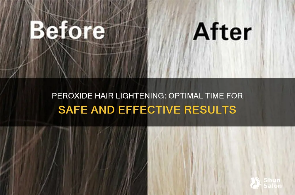 How Long to Leave Peroxide in Hair