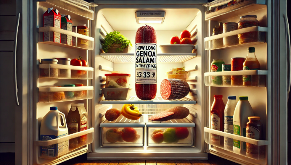 How Long Does Genoa Salami Last in the Fridge