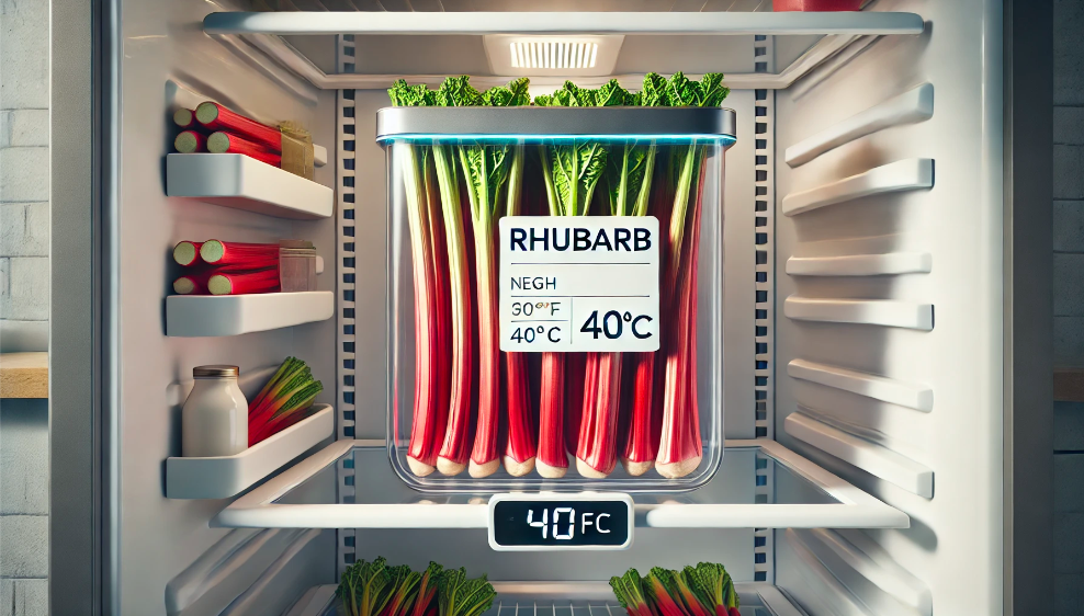 How Long Is Rhubarb Good in the Fridge