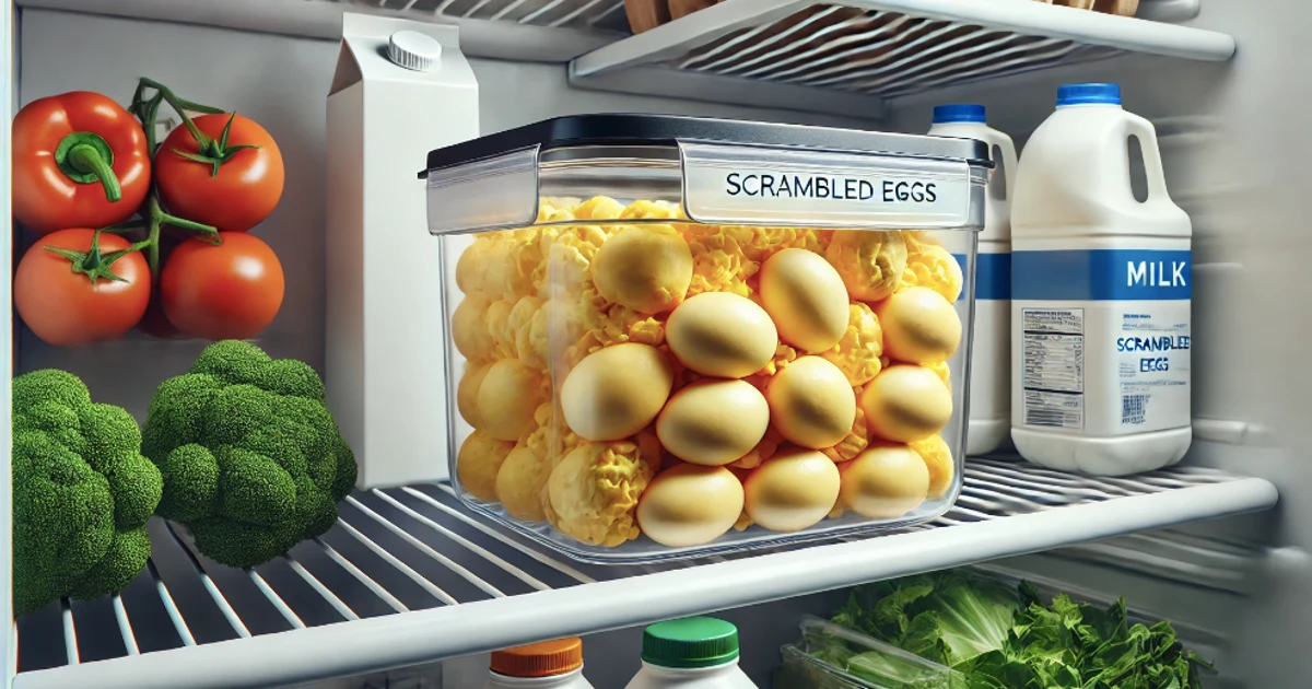 How Long Do Scrambled Eggs Last in Fridge