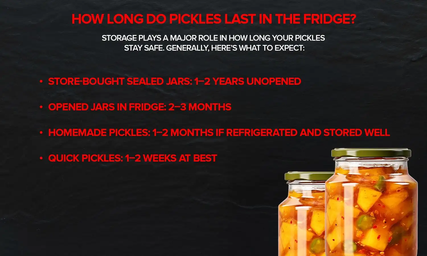How Long Do Pickles Last in the Fridge