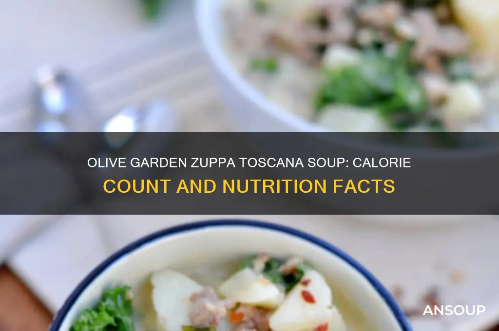 Olive Garden Zuppa Toscana Soup Calories