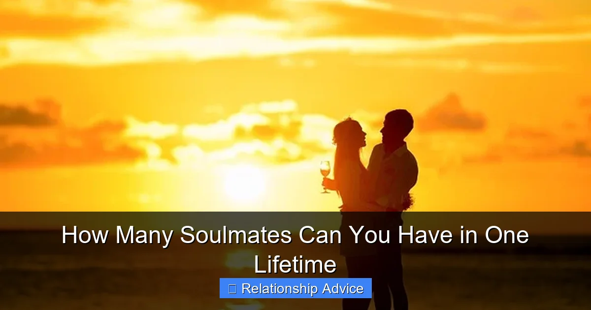 How Many Soulmates Do We Have