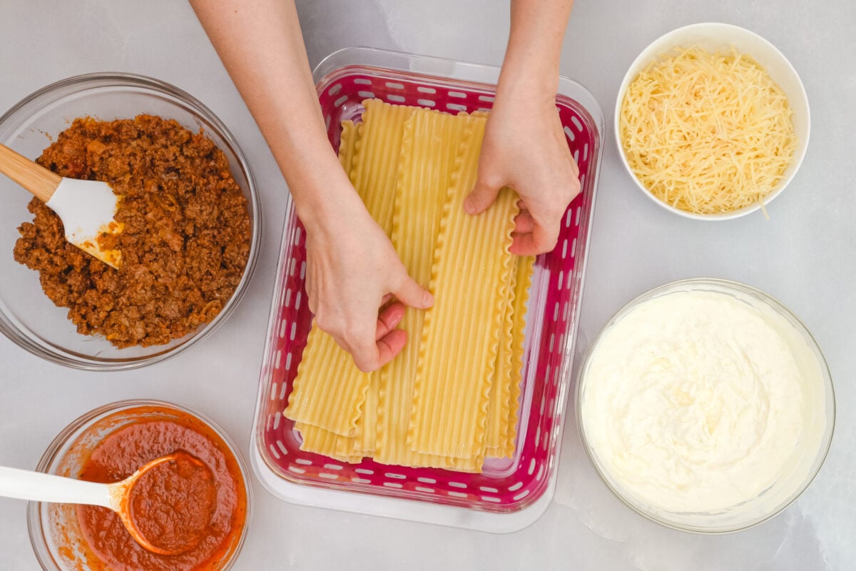 How to Assemble Lasagna