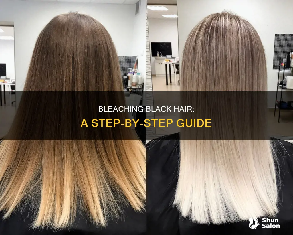 Bleach on Black Hair