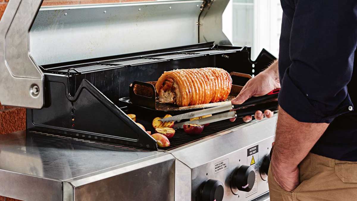 Italian Sausage Gas Grill