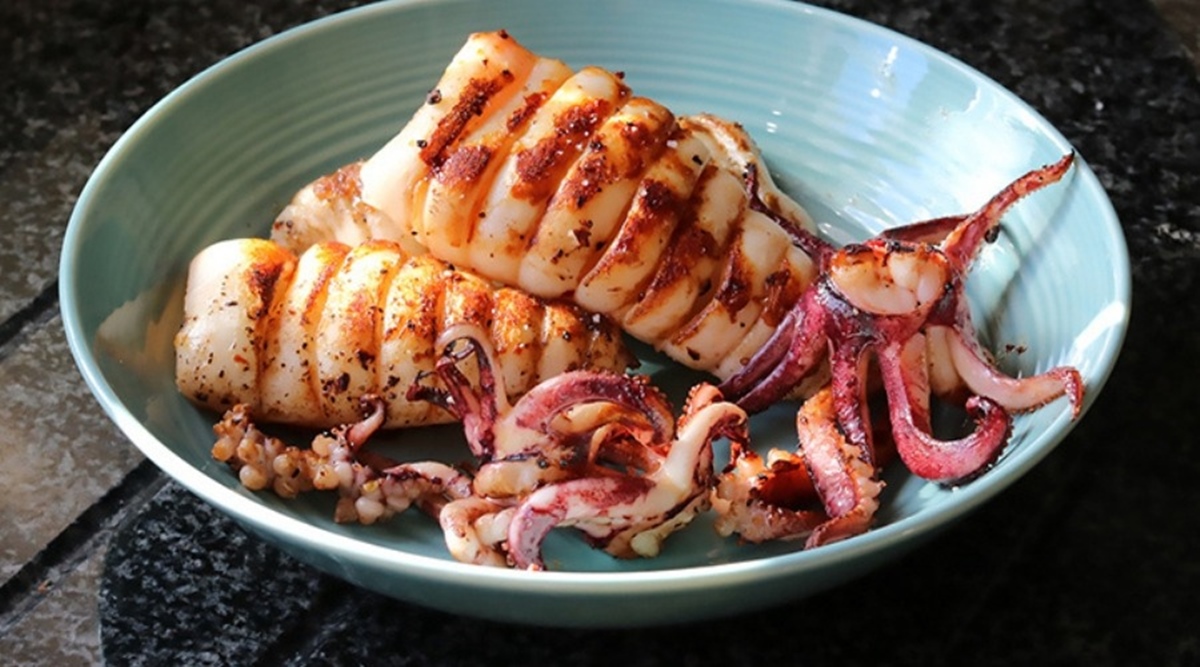How to Cook Whole Squid