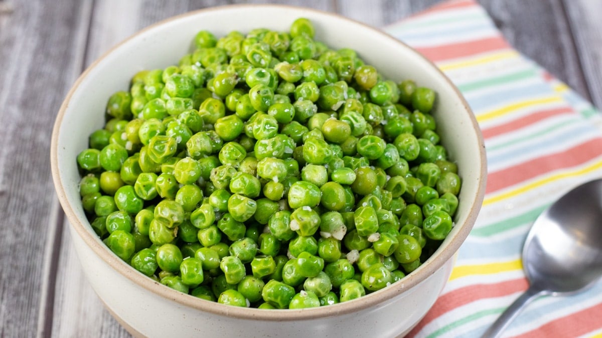 How to Cook Green Peas