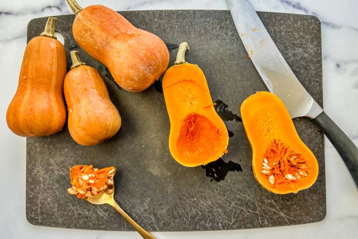 How to Cut Honeynut Squash