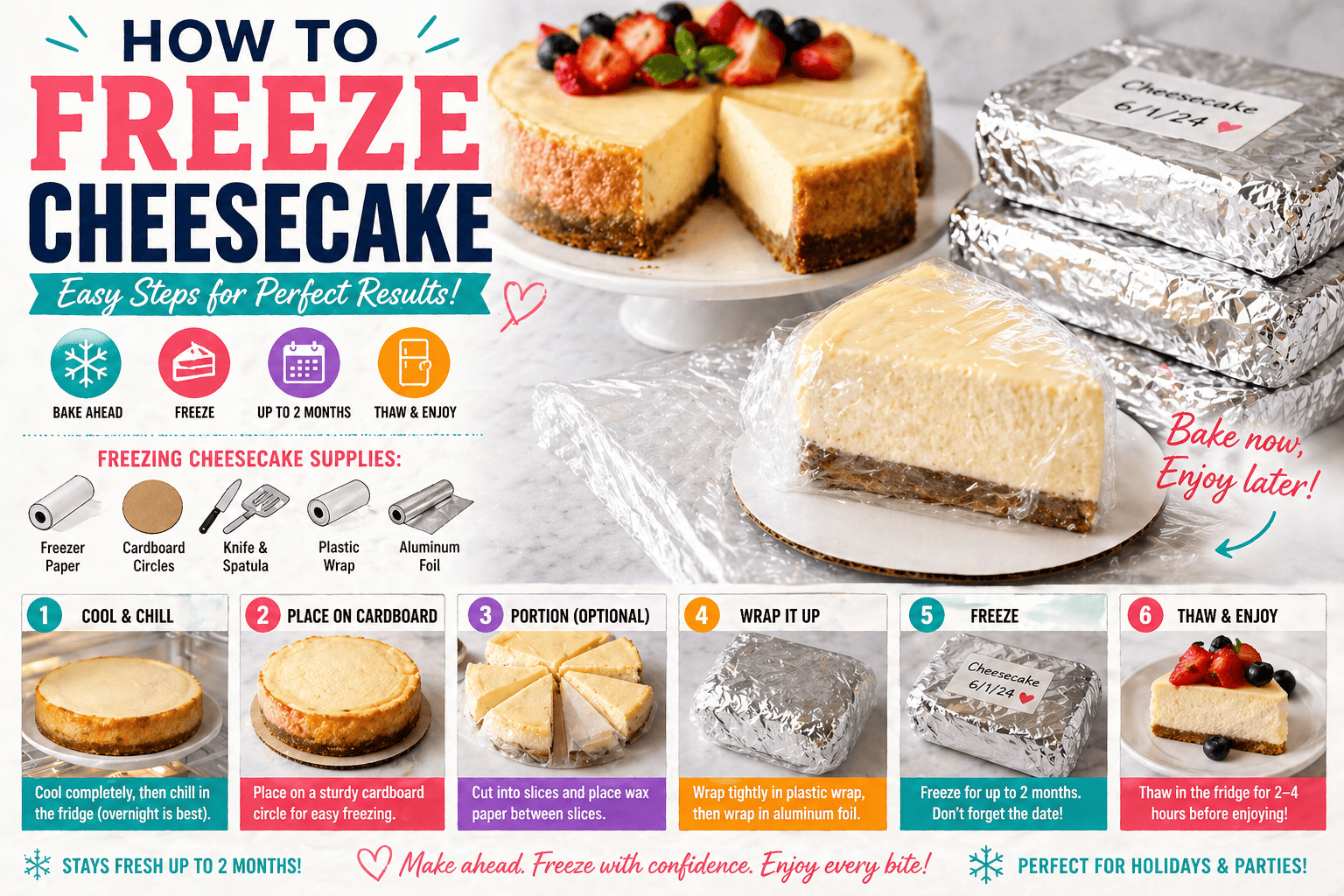 Can You Freeze Cheese Cake