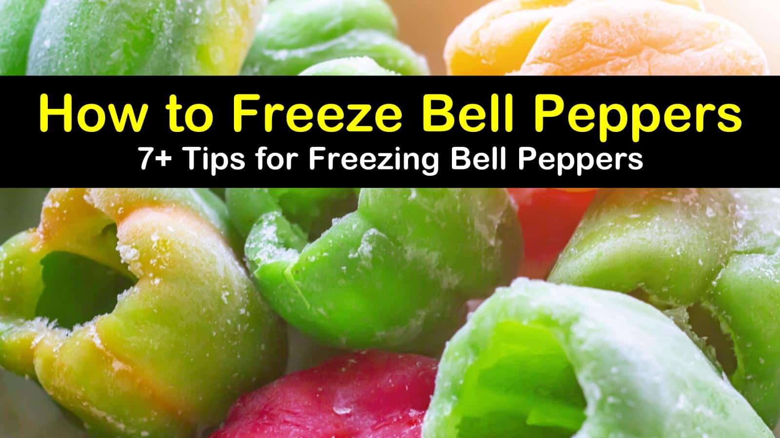 Can You Freeze Bell Peppers for Later Use