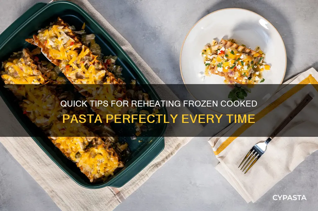 How to Heat up Frozen Pasta
