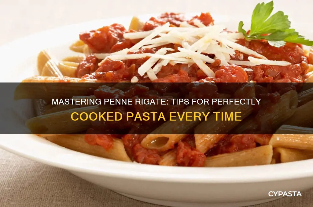 How Long Does Penne Rigate Take to Cook