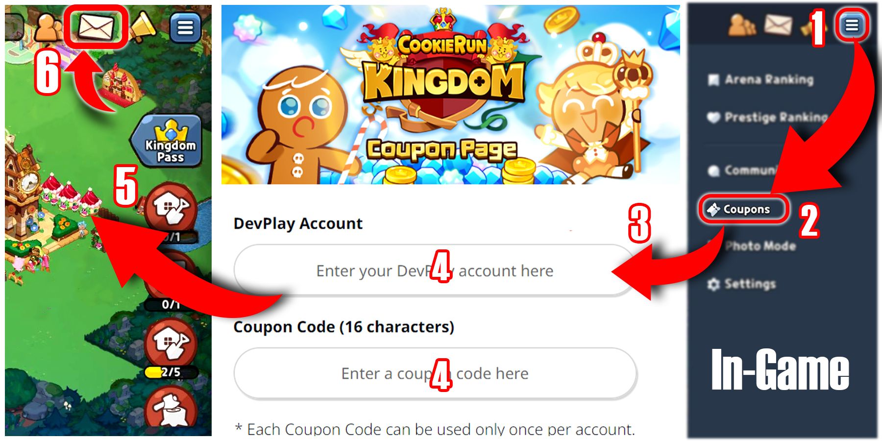 How to Put in Codes for Cookie Run Kingdom