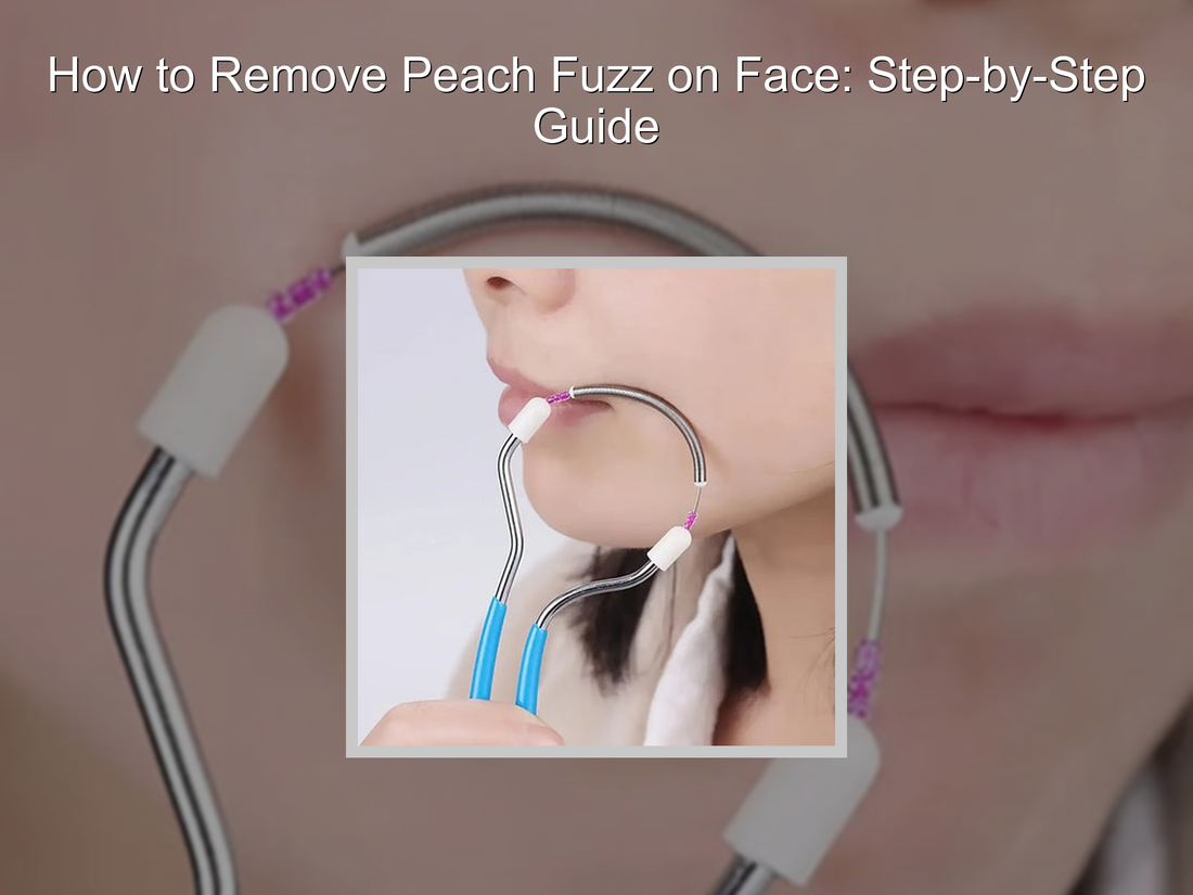 How to Get Rid of Face Peach Fuzz