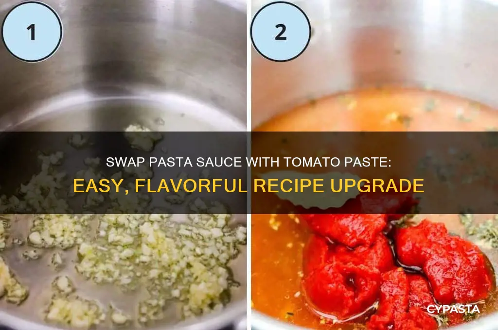 Replace Tomato Paste with Tomato Sauce