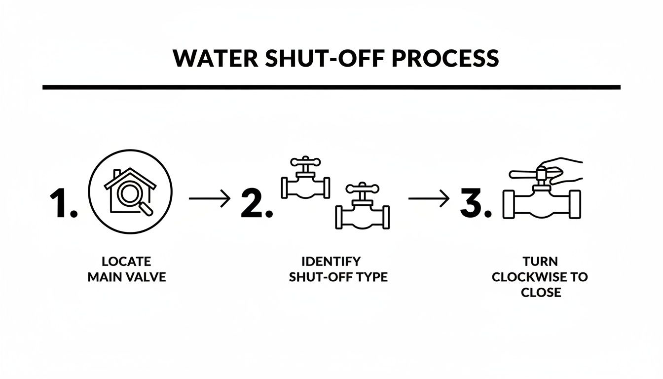 How to Turn Main Water Off