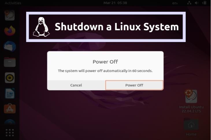 Linux Shutdown Command Now
