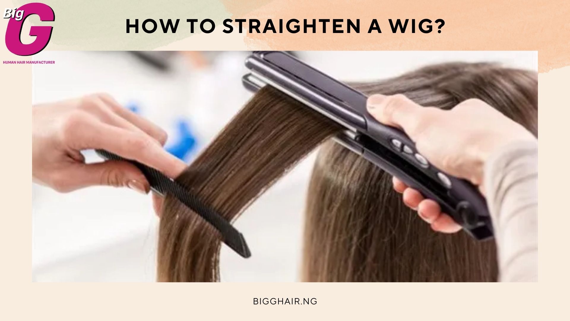 Can You Straighten a Wig