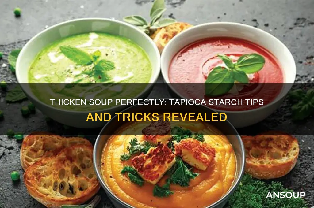 Thicken with Tapioca Starch