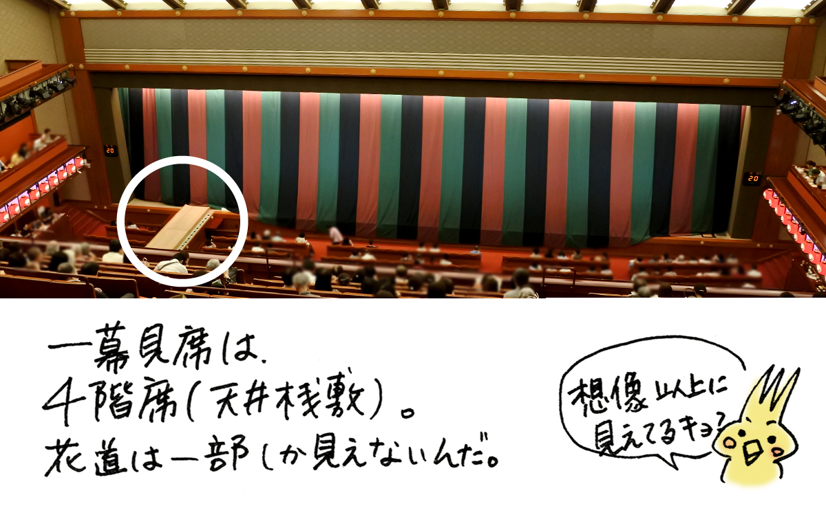 歌舞伎座一幕見席の買い方完全版！料金と当日券の並ぶ時間を徹底検証