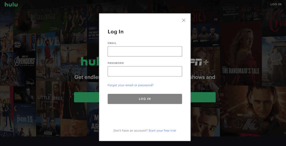 Hulu Live Sign In