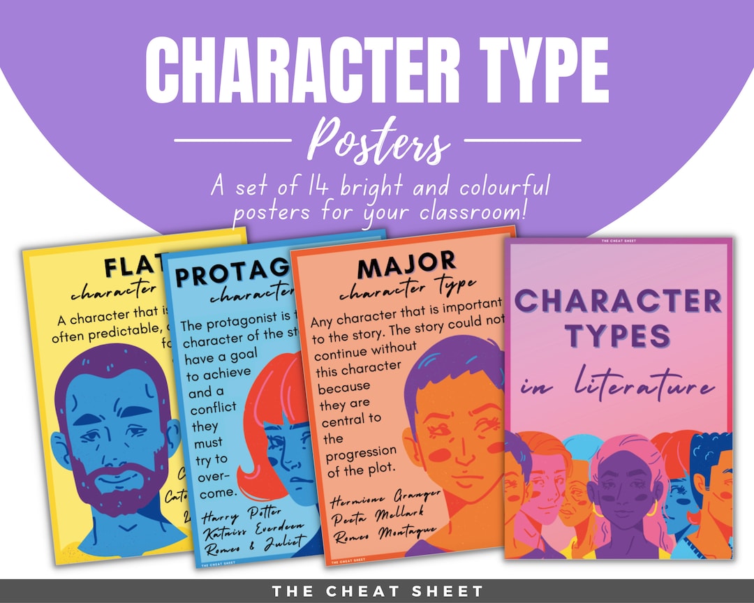 What Are the Types of Characters in Literature