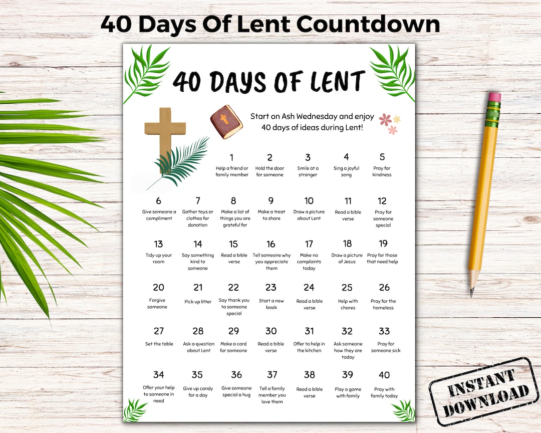 How Many Days Long Is Lent