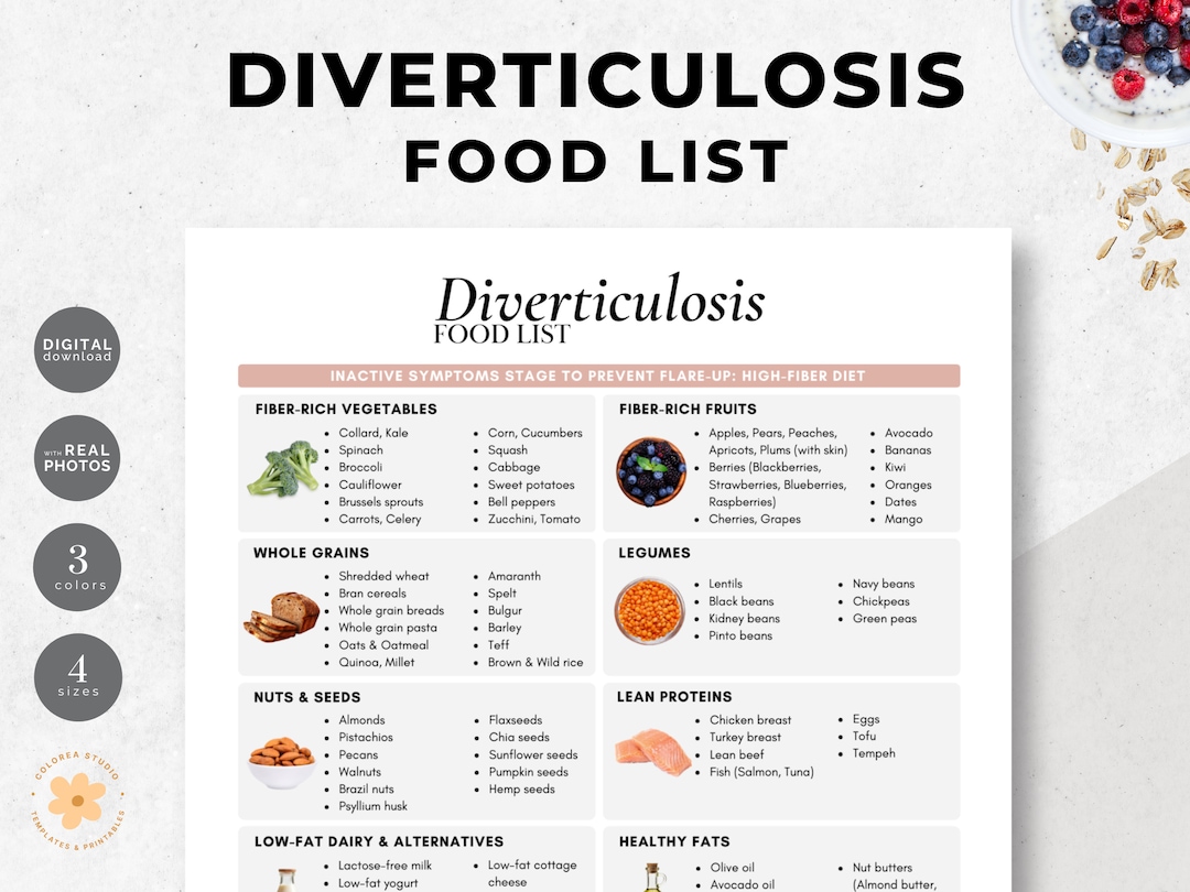 High Fibre Diet for Diverticular Disease
