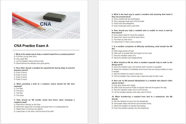 How Many Questions Are on the Cna Written Exam