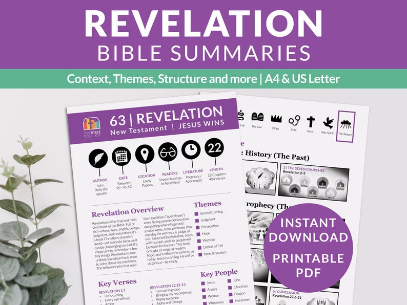 Bible Study on the Book of Revelation Pdf