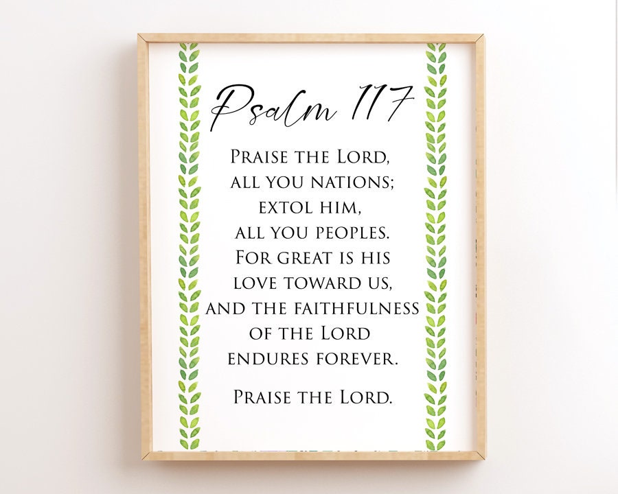 Meaning of Psalm 117