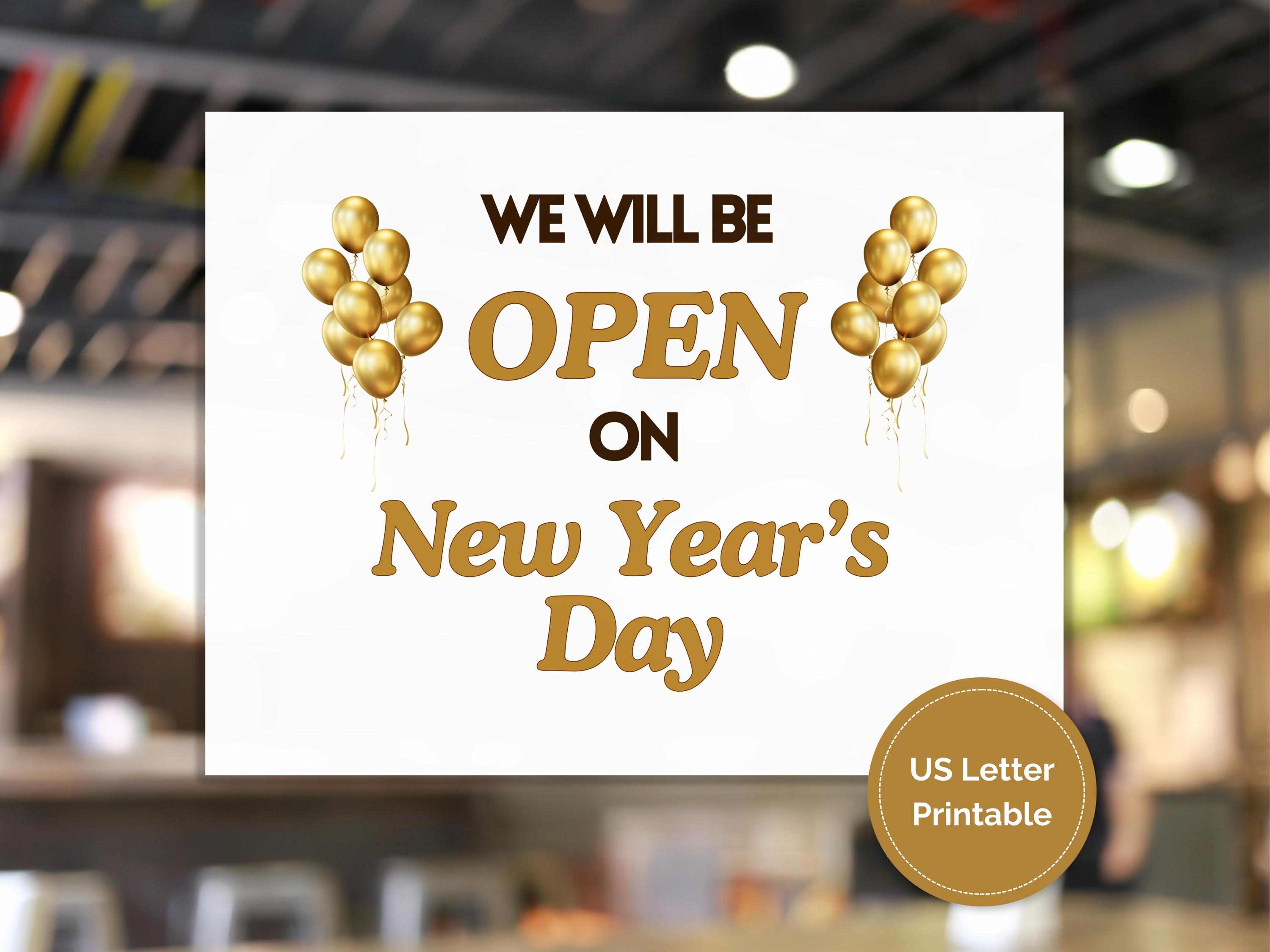 Is Next Open New Year's Day