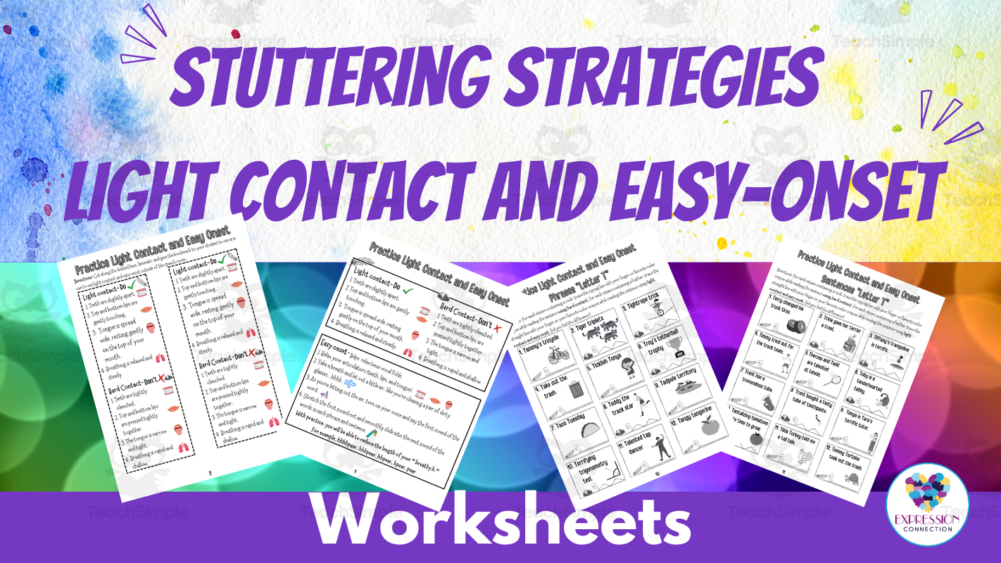Stuttering Exercises for Speech Therapy Pdf