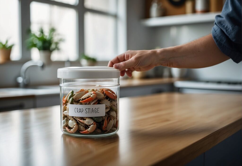 How to Store Crab