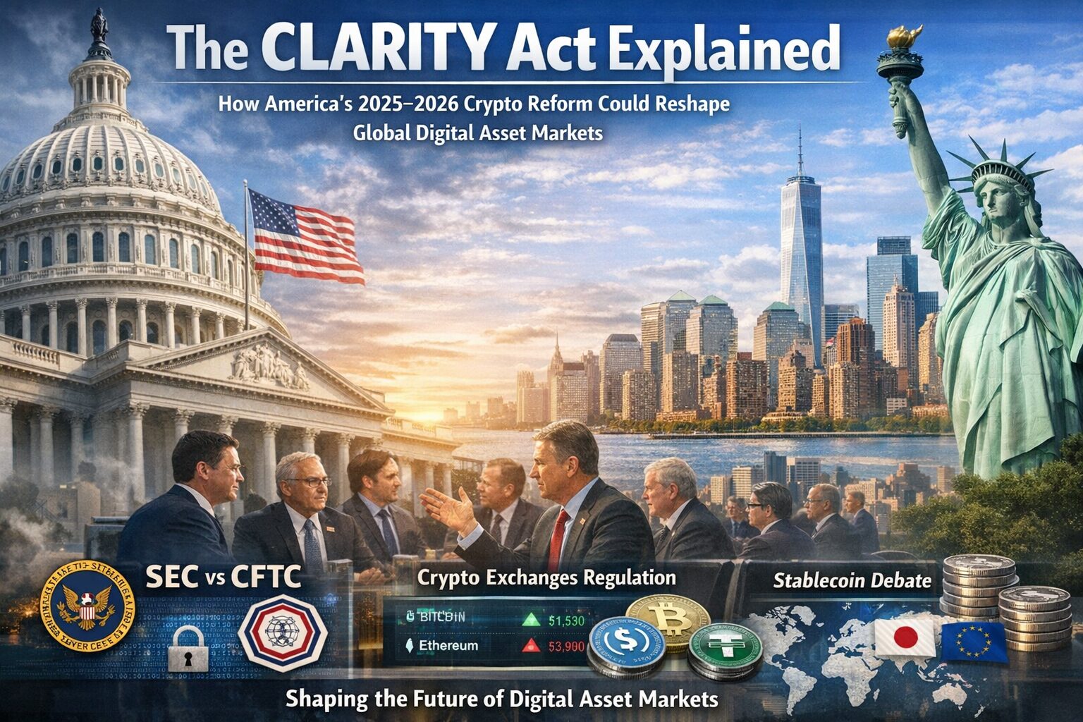Digital Asset Market Clarity Act: Key Rules, Senate Vote, and What Comes Next