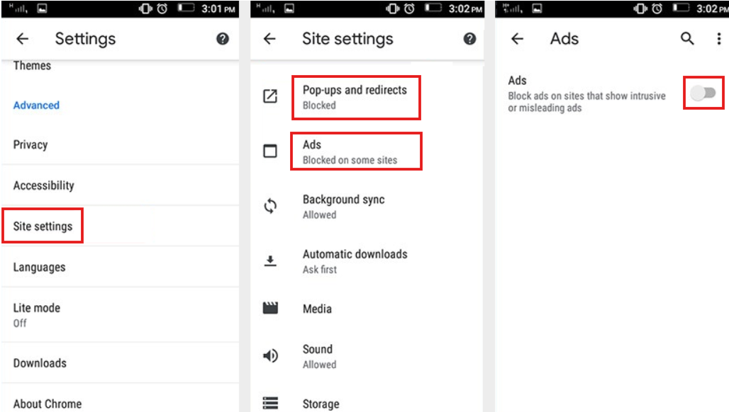 How to Turn off Google Ads Android