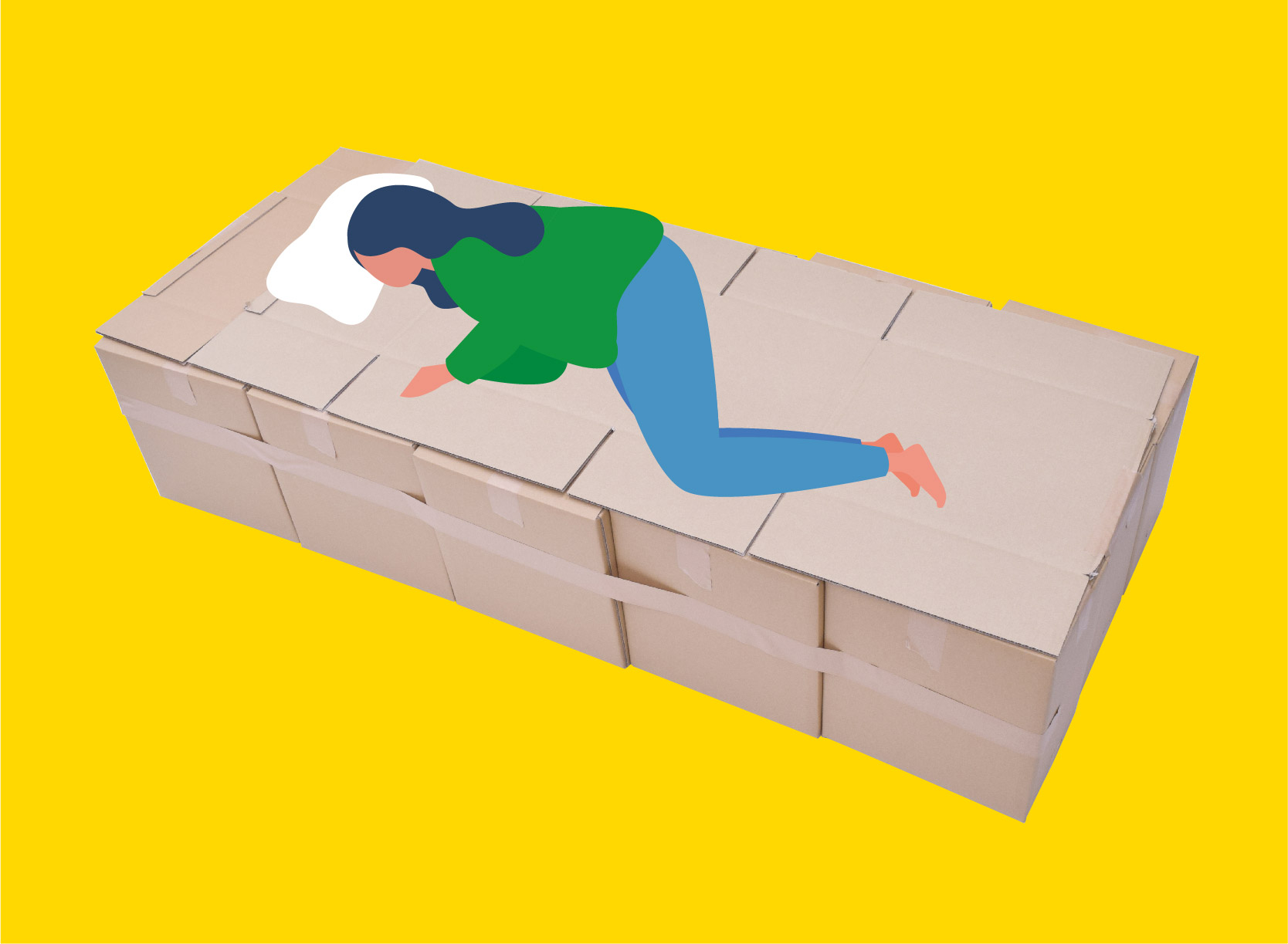 段ボールベッドの作り方徹底解説！みかん箱で作る驚きの強度と耐荷重