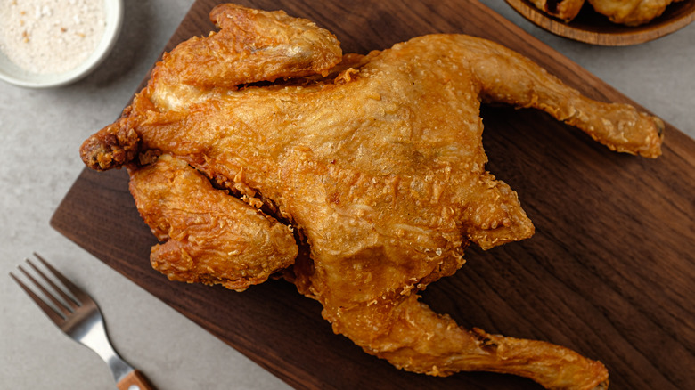 Deep Frying Chicken Whole