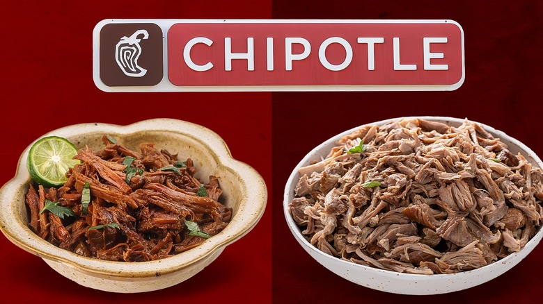 Carnitas or Barbacoa at Chipotle